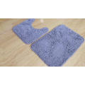 water-absorbent microfiber polyester mat toilet rug set